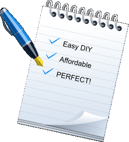 Easy DIY Affordable PERFECT!